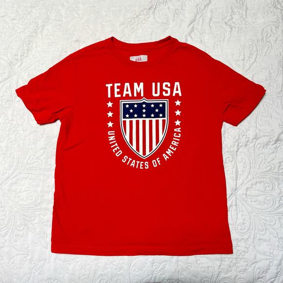 Team USA Olympics Graphic Tee Size 4 - Picture 2 of 6